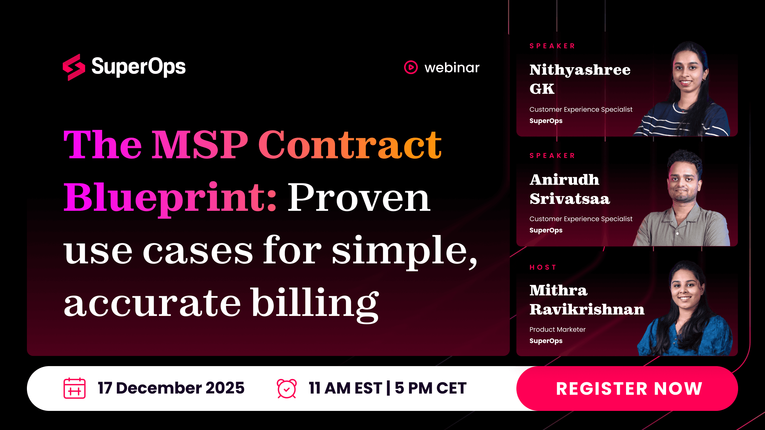 The MSP Contract Blueprint