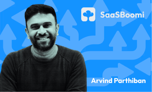 Arvind Parthiban at SaaSBoomi