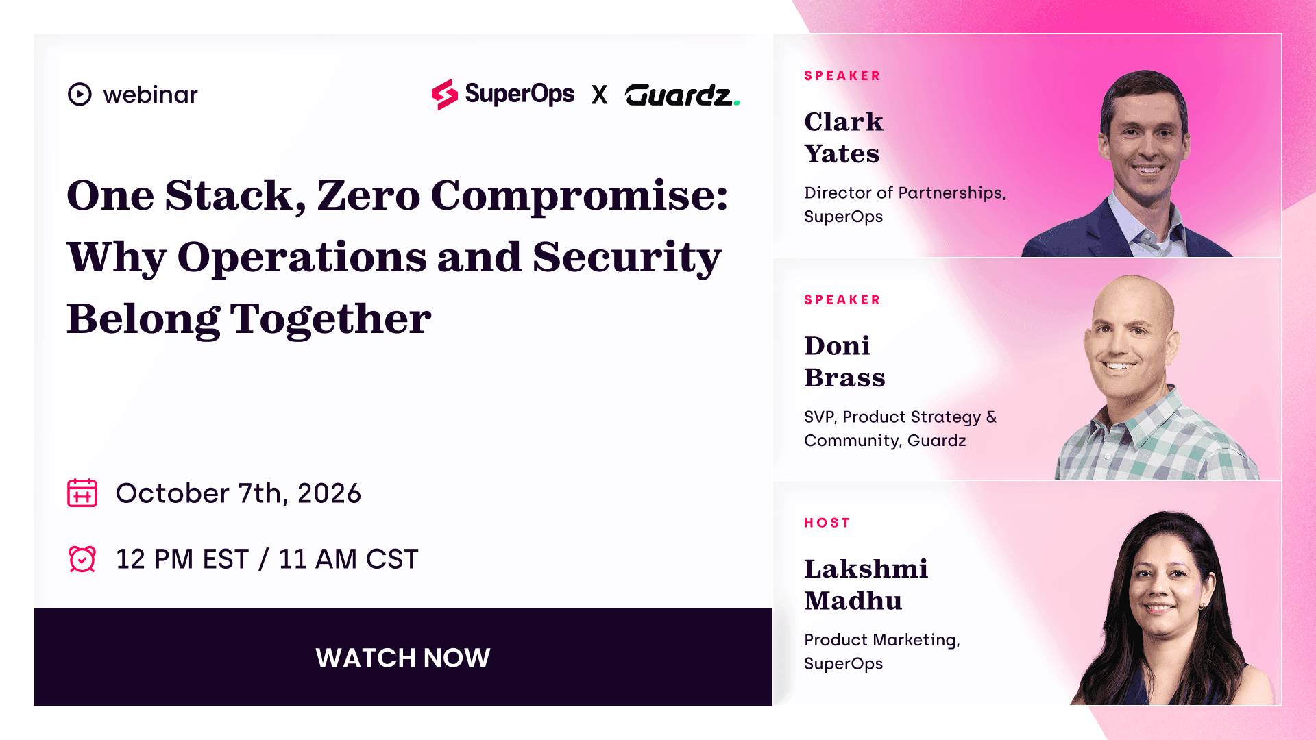 One Stack, Zero Compromise. Unifying Security and Operations